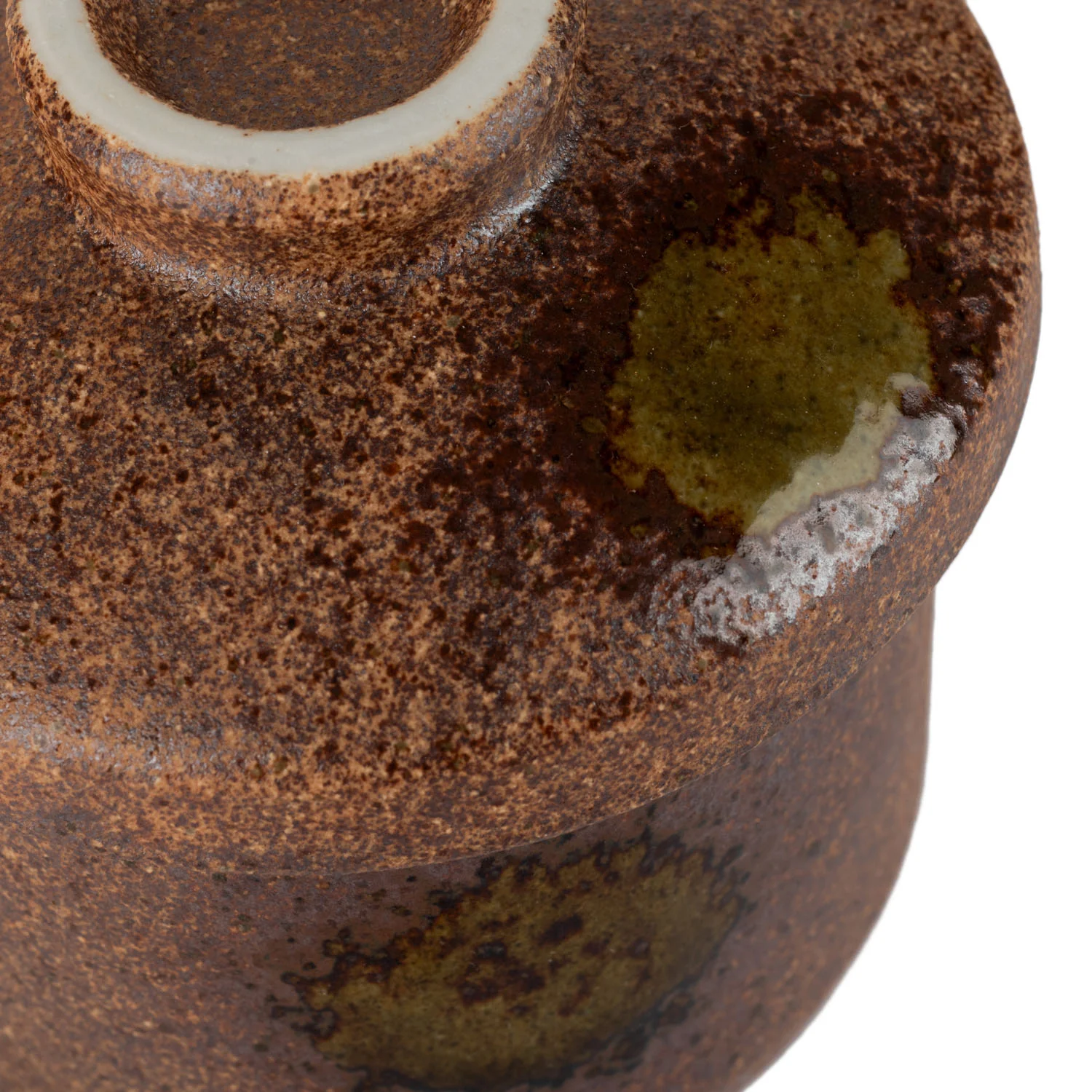 Bronze Iga Japanese Chawanmushi Pot - Image 4