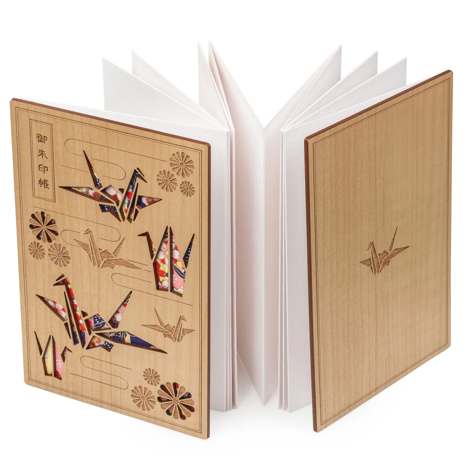 Chiyozuru Wood Premium Japanese Goshuincho - Image 2