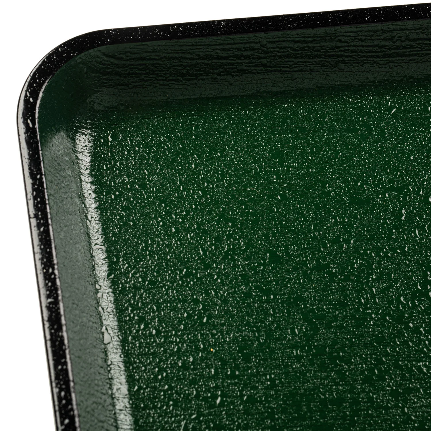 Green Non Slip Oblong Plastic Japanese Tray - Image 3