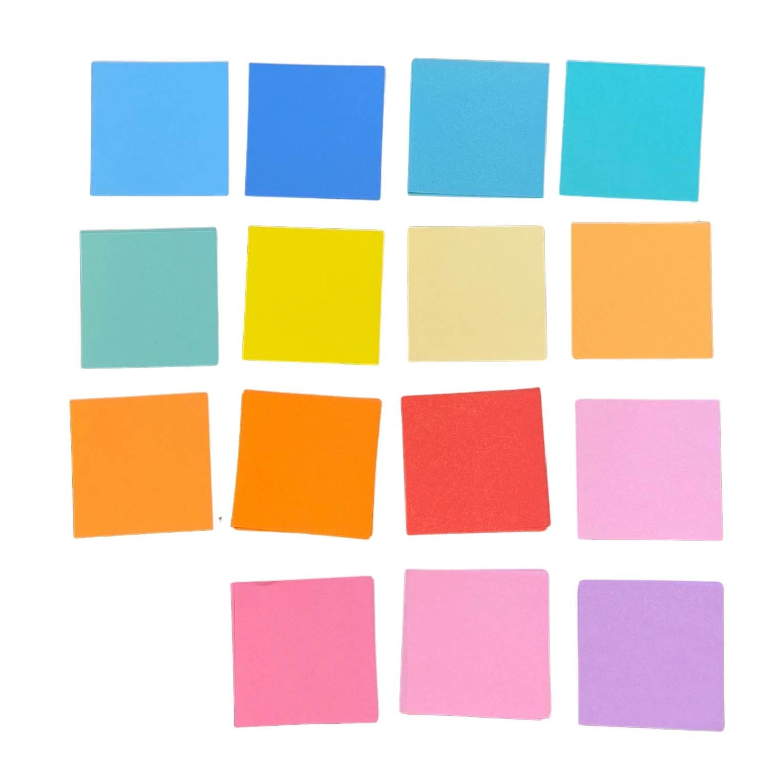 Pack 60 Small Sheets Mix Colours Japanese Origami Paper - Image 4