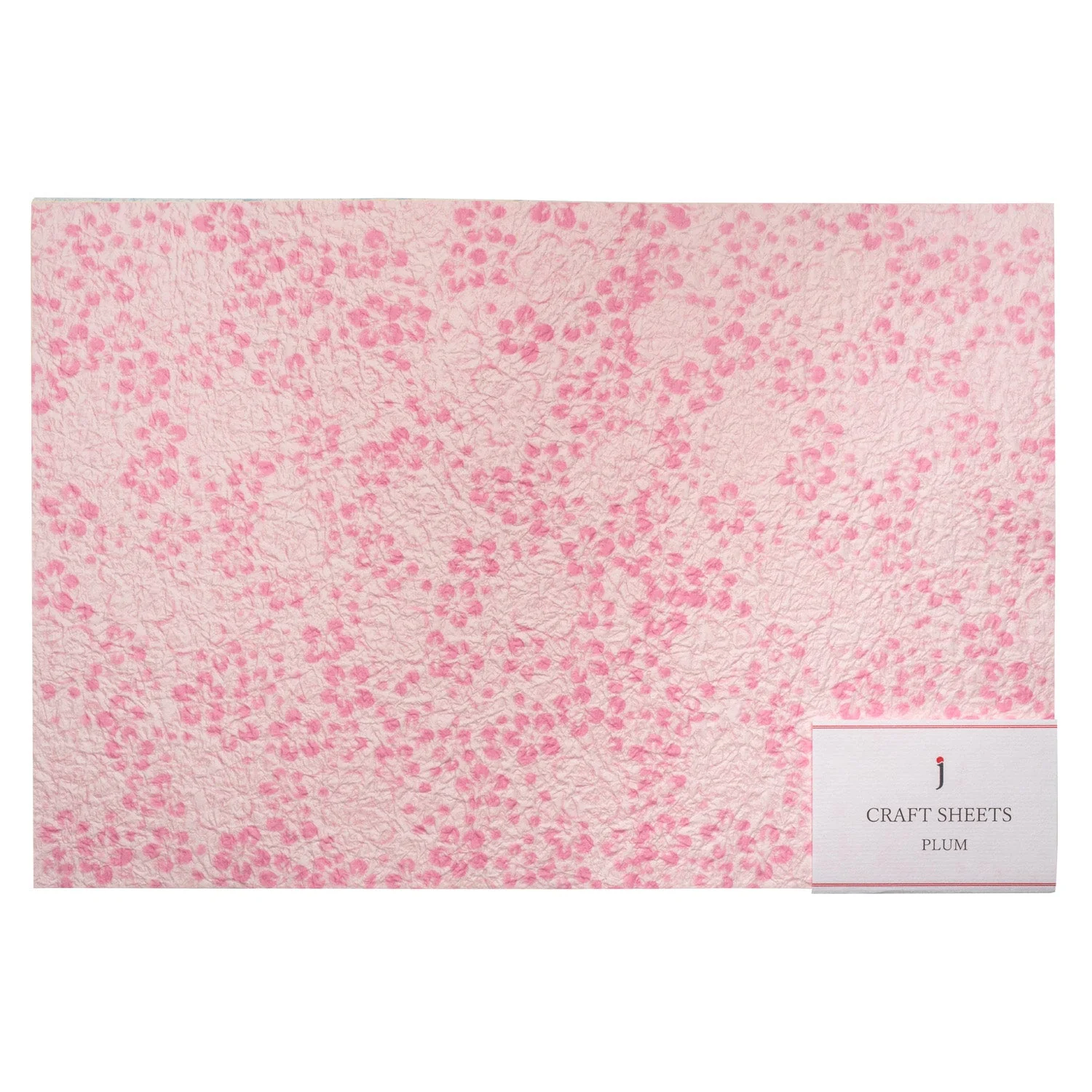 Plum Craft Sheets Pack 6 Echizen Washi Paper - Image 2