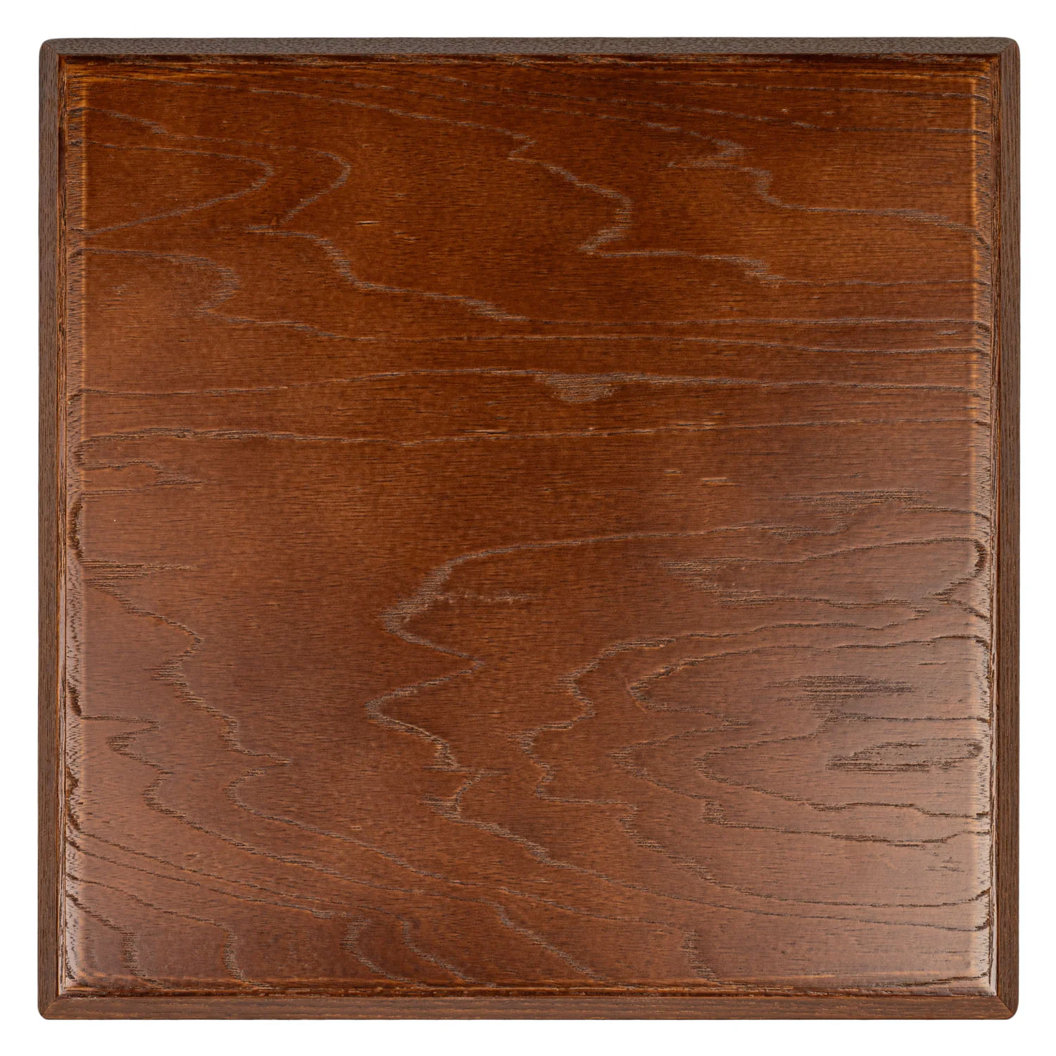 Premium Brown Square Japanese Wooden Tray - Image 5