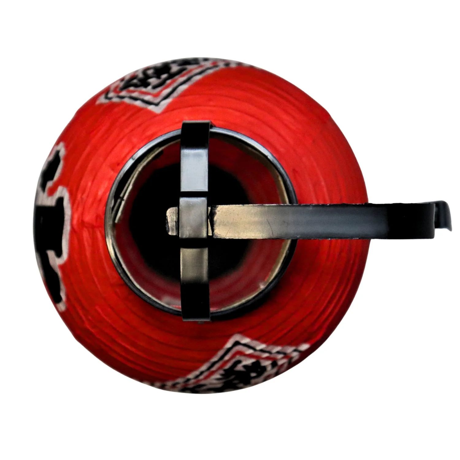 Red Keep Safe Japanese Paper Lantern - Image 3