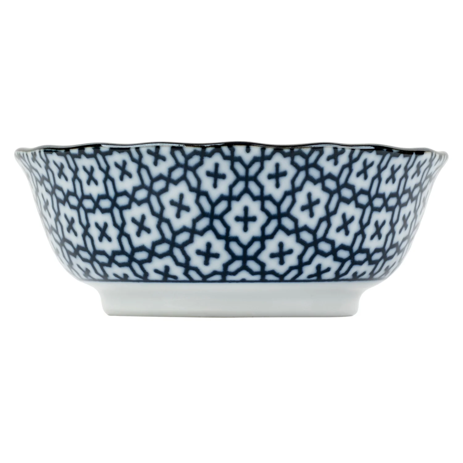 Sashiko Small Ceramic Japanese Dish - Image 3