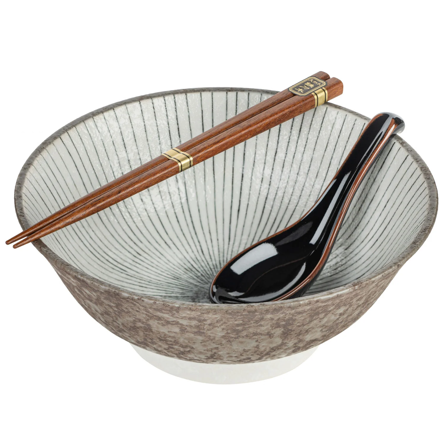Shima Japanese Ramen Bowl Set - Image 2