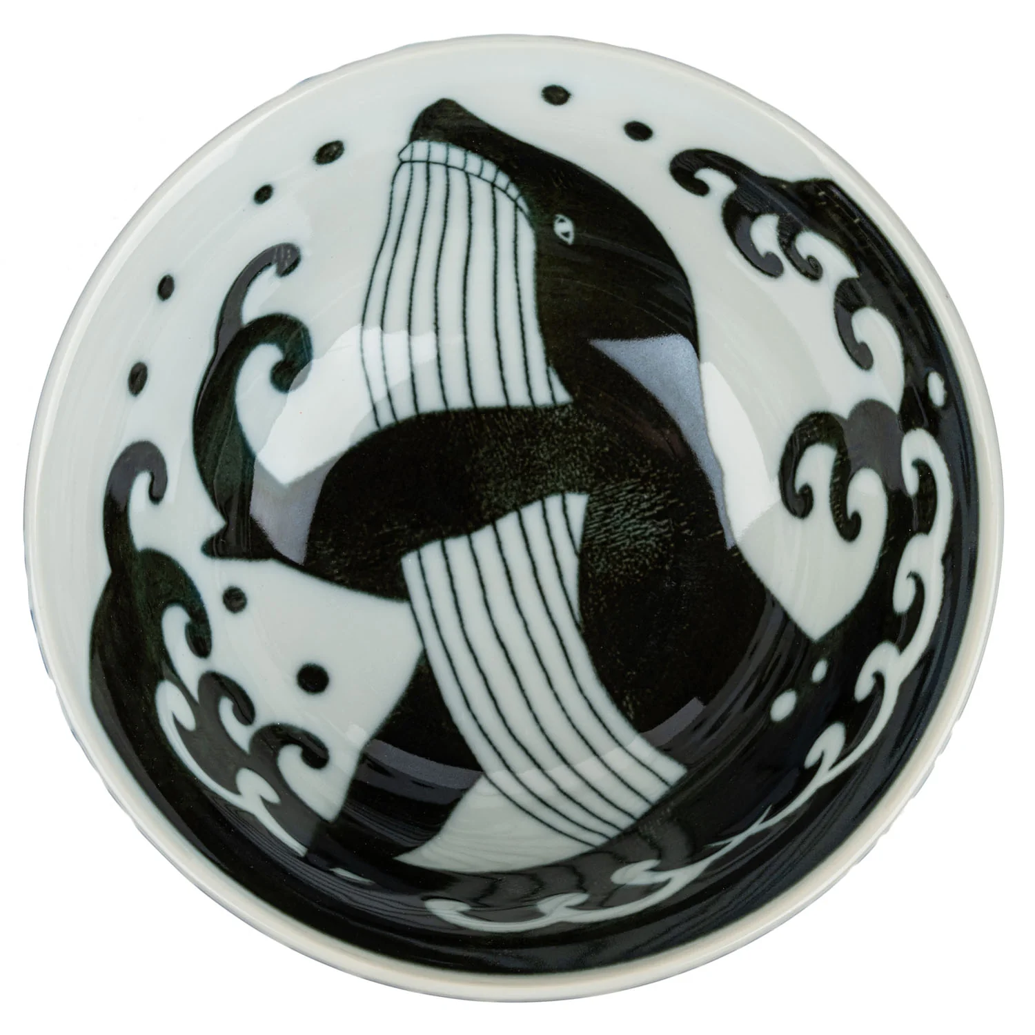 Whale Indigo Blue Japanese Bowl Gift Set - Image 5